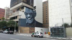 Mural entre as ruas Conselheiro Laurindo e Marechal Deodoro - Crédito: Projeto Motion Layers