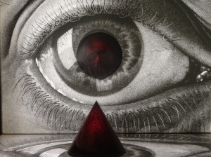 “O olho mágico”, obra presente no filme Donnie Darko Foto: Eleonora Mendonça